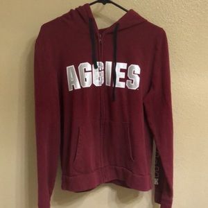 Texas A&M Jacket w/t Hoodie